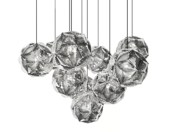 PUFF - LED stainless steel pendant lamp by Tom Dixon - view 2